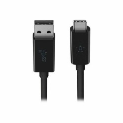 BELKIN F2CU029bt1M-BLK 3.1 USB-A to USB(TM)-C Cable, 5.3ft