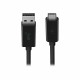 BELKIN F2CU029bt1M-BLK 3.1 USB-A to USB(TM)-C Cable, 5.3ft