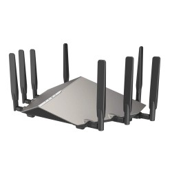 D-Link DIR-X6060 11AX Ultra Wi-Fi Router with 6000Mbps Speed, 8 simultaneous Streams, OFDMA, MU-MIMO, Dual Band, 2.5Gbps WAN, Gaming