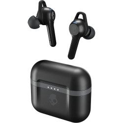Skullcandy Indy Evo XT in-Ear Wireless Earbuds, 30 Hr Battery, Microphone, Works with iPhone Android and Bluetooth Devices - Black