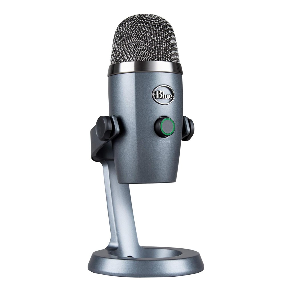 Blue Yeti Nano Premium USB Microphone for Recording, Streaming, Gaming, Podcasting on PC and Mac, Condenser Mic with Blue VO!CE Effects