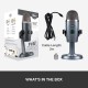 Blue Yeti Nano Premium USB Microphone for Recording, Streaming, Gaming, Podcasting on PC and Mac, Condenser Mic with Blue VO!CE Effects