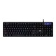 HP K300 Backlit Membrane Wired Gaming Keyboard with Mixed Color Lighting, 4 LED Indicators, Matte Finish Double Injection Key